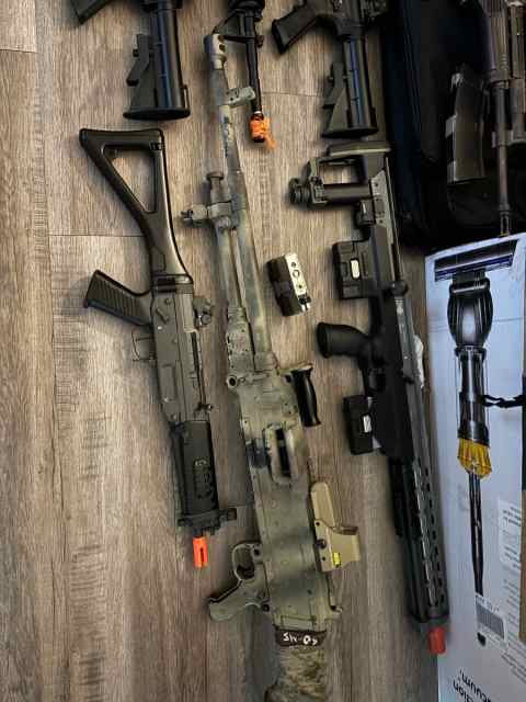 Airsoft, Paintball and tactical lot