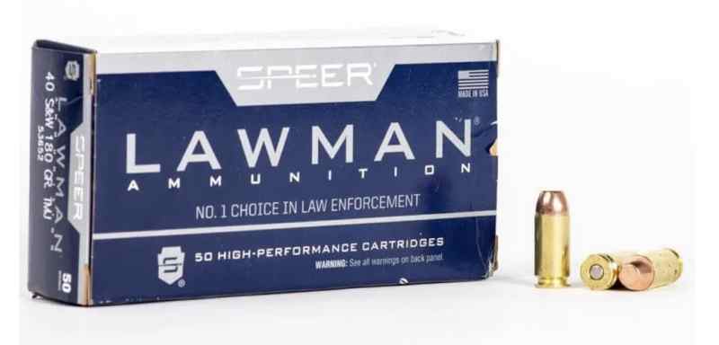 SPEER 53652 LAWMAN 40 S&amp;W AMMO