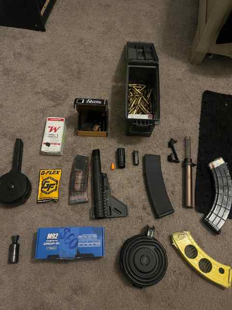 Ammo and parts