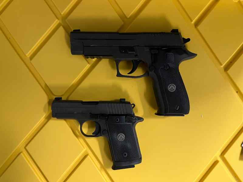 Sig Sauer Legion  p 226 and Legion p 238 9mm