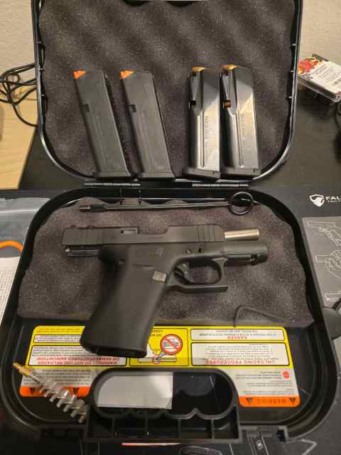 Glock 43x mos (unfired)