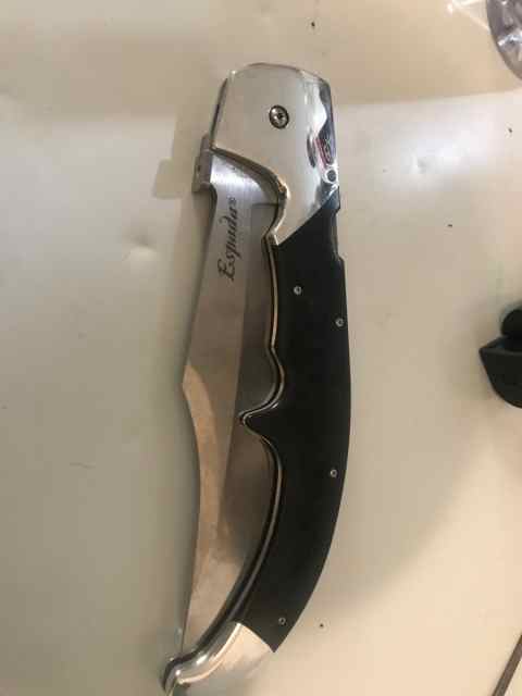 Folding pocket machete for trade 