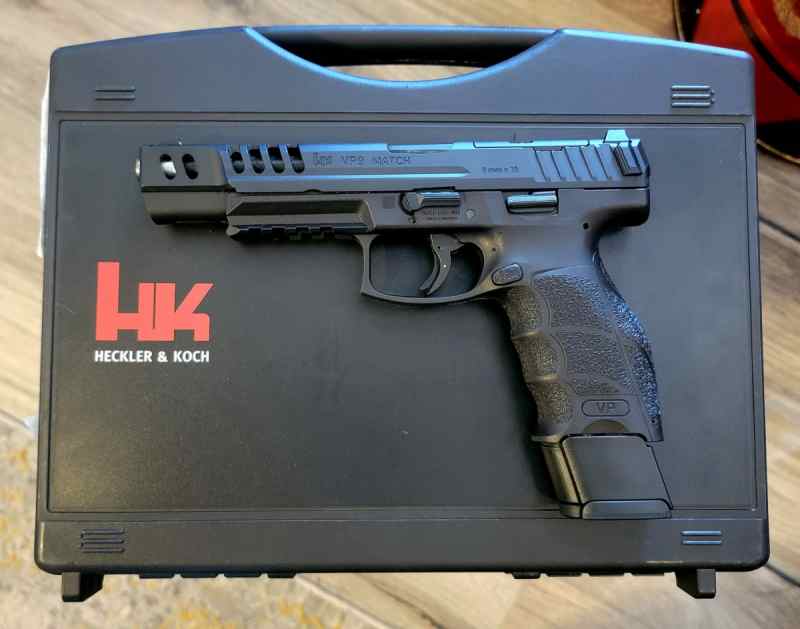 🎅 HK VP9 Match 9mm 5.5&quot; Brand NEW Optic Ready