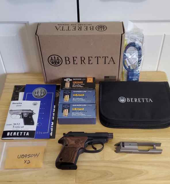 NIB Beretta Tomcat 32 ACP Covert