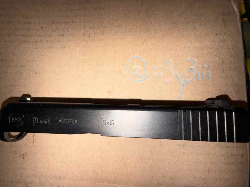 Glock 19/45 gen 5 stripped slide | unknown optic 