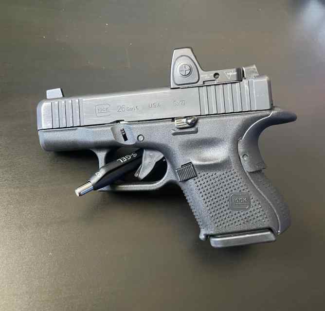 Milled RMR Glock 26 Gen 5 Package