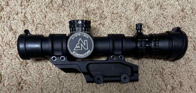 Nightforce NX8 - 1-8x24mm F1