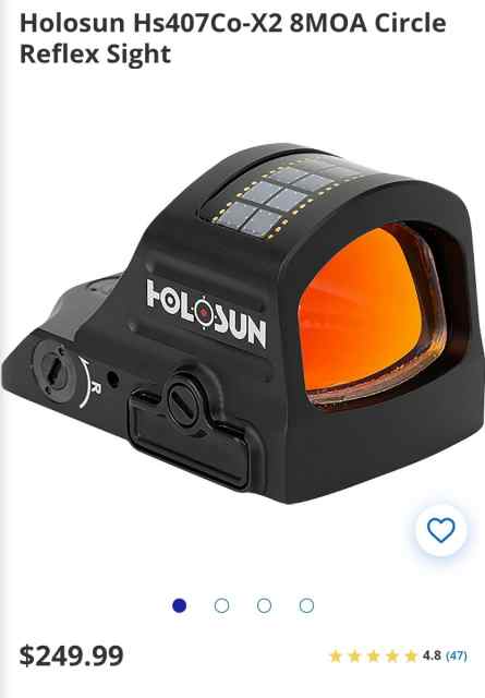 Holosun 407CO X2 with p10 optics plate