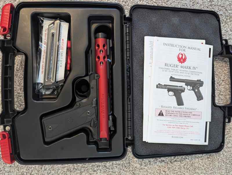 Ruger 22/45 Lite 22LR Pistol