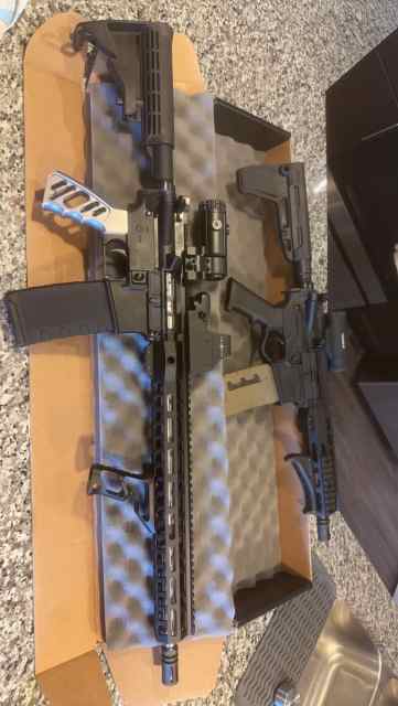 Omni AR15 Pistol w/ Attachments