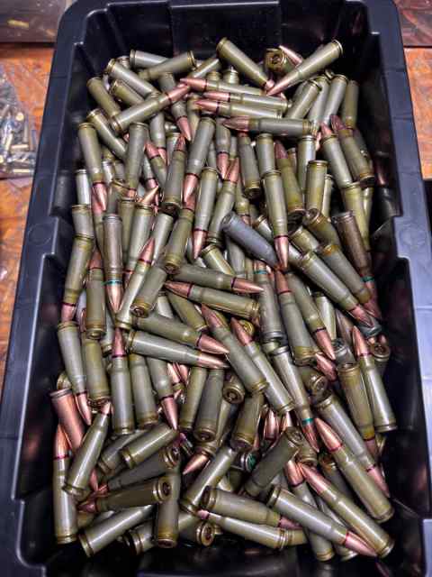 SOLD 7.62x39 steel case ammo