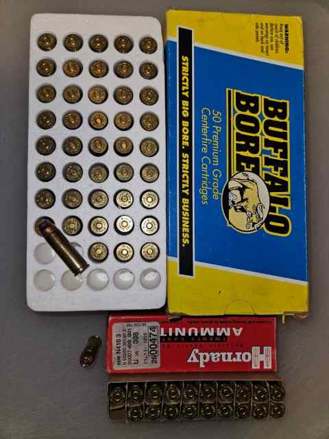454 Casull - Buffalo Bore &amp; Hornady