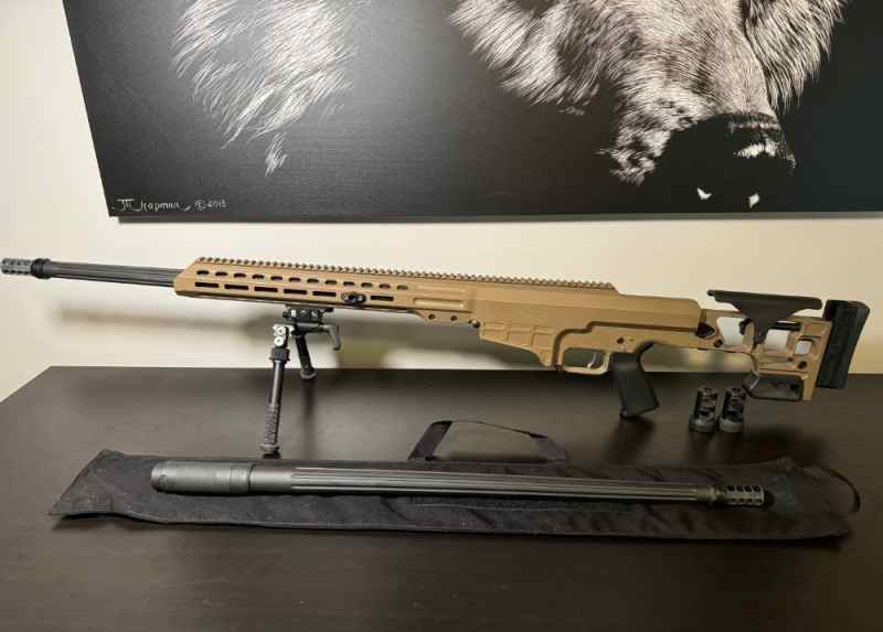 Barrett MRAD 6.5 Creedmoor and 300 Norma Magnum