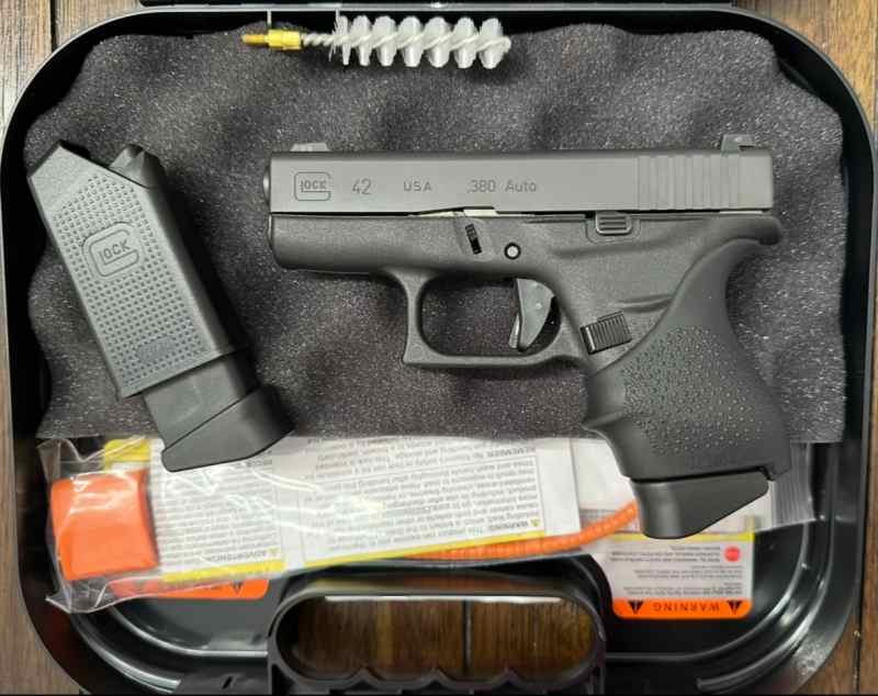 Glock 42 .380acp Pistol (NEW) - w/ Upgrades!!!