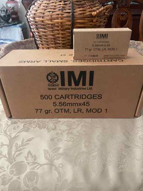 IMI Razor Core 5.56x45mm NATO Ammo 77 Grain Sierra