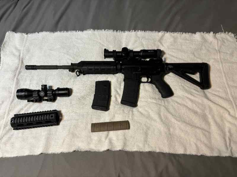 Bushmaster AR15 with Primary Arms Scope