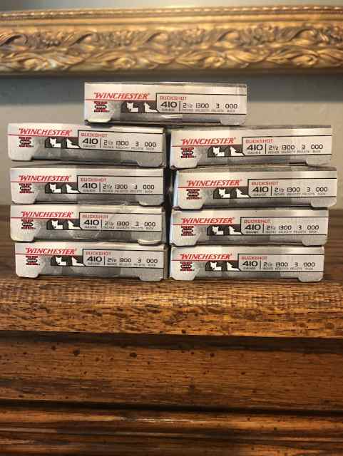 .410 - 2 1/2'' 000 buckshot &amp; #6 shotgun  shells