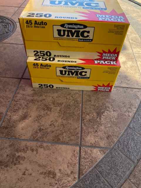 REMINGTON UMC 230G FMJ 45ACP