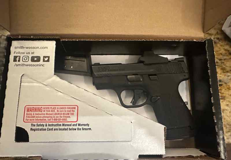 M&amp;P9 Shield Plus with Crimson Trace Red Dot