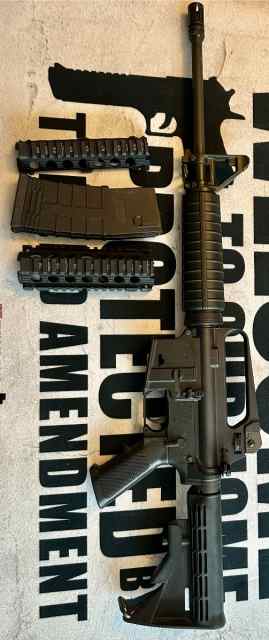 Colt LE 6520 ar15 a2 restricted roll marks 5.56