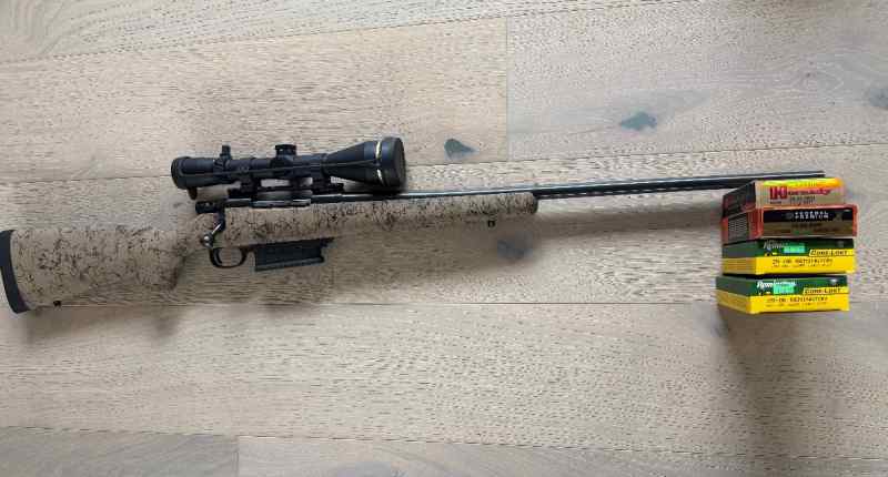 Weatherby 25-06 Leupold VX3HD Scope