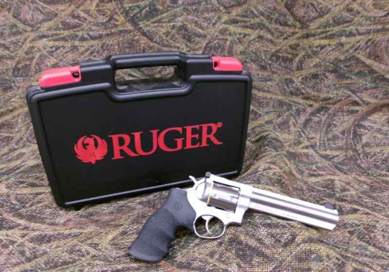 Ruger GP100 357 mag 6-inch barrel stainless 