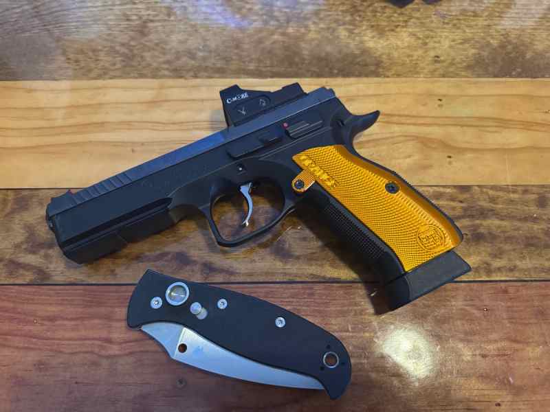 CZ shadow 2 orange with cemore RTS2 