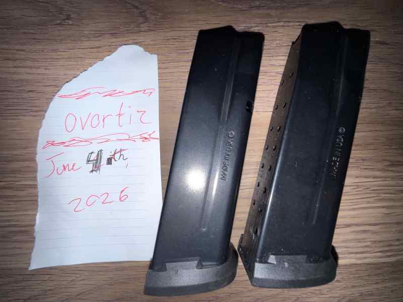 Sig Sauer P365 9mm 17rnd mags $40 each both for 75
