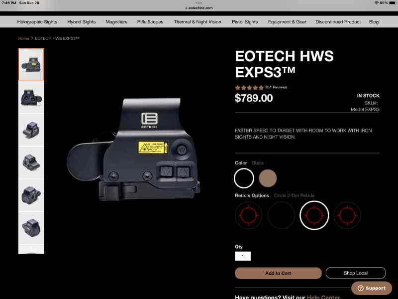 Eotech HWS