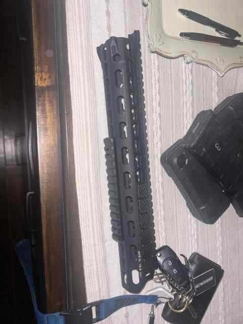 Daniel defense MFR 13.5 key mod rail 