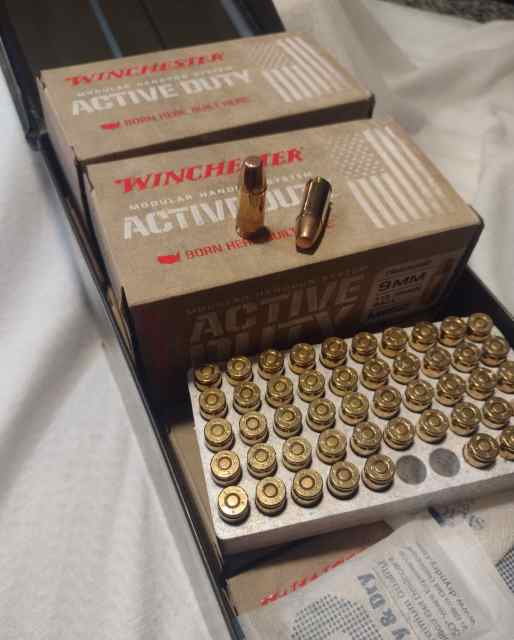 Winchester M1152 Active Duty 9mm 