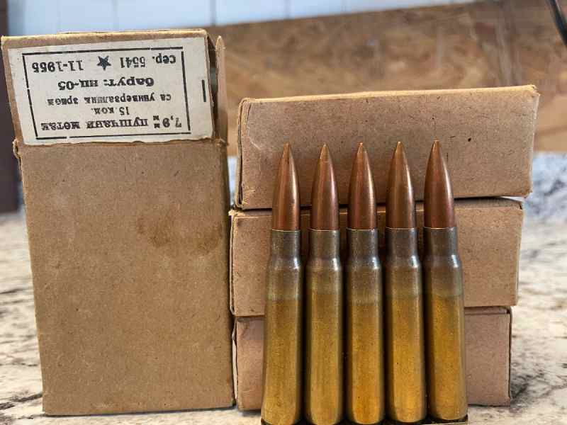 Yugoslavian 8mm Mauser Ammo