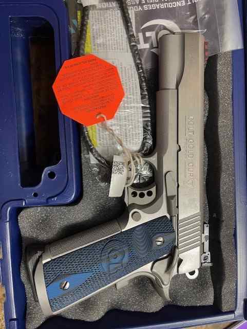 NIB Colt 1911 Gold Cup Trophy 45 ACP