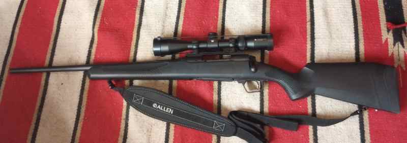 Savage 110 apex hunter 7-mm08 vortex scope lefty 