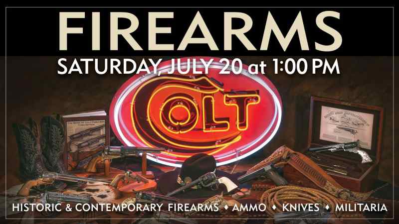 AMAZING FIREARMS AUCTION ON 7/20/2024