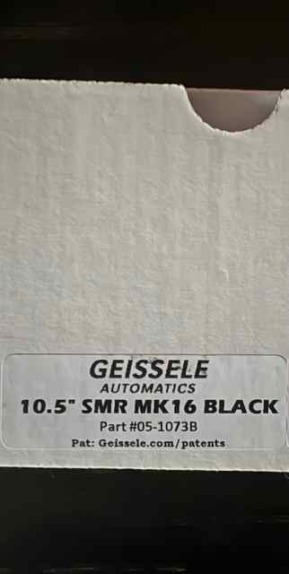 Geissele 10.5” mk16 rail